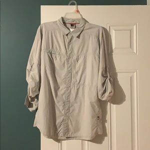 The Northface nylon shirt in perfect condition